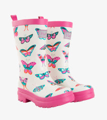 Groovy Butterflies Rain Boots