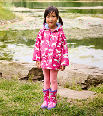 Rainbow Unicorns Raincoat