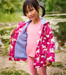Rainbow Unicorns Raincoat