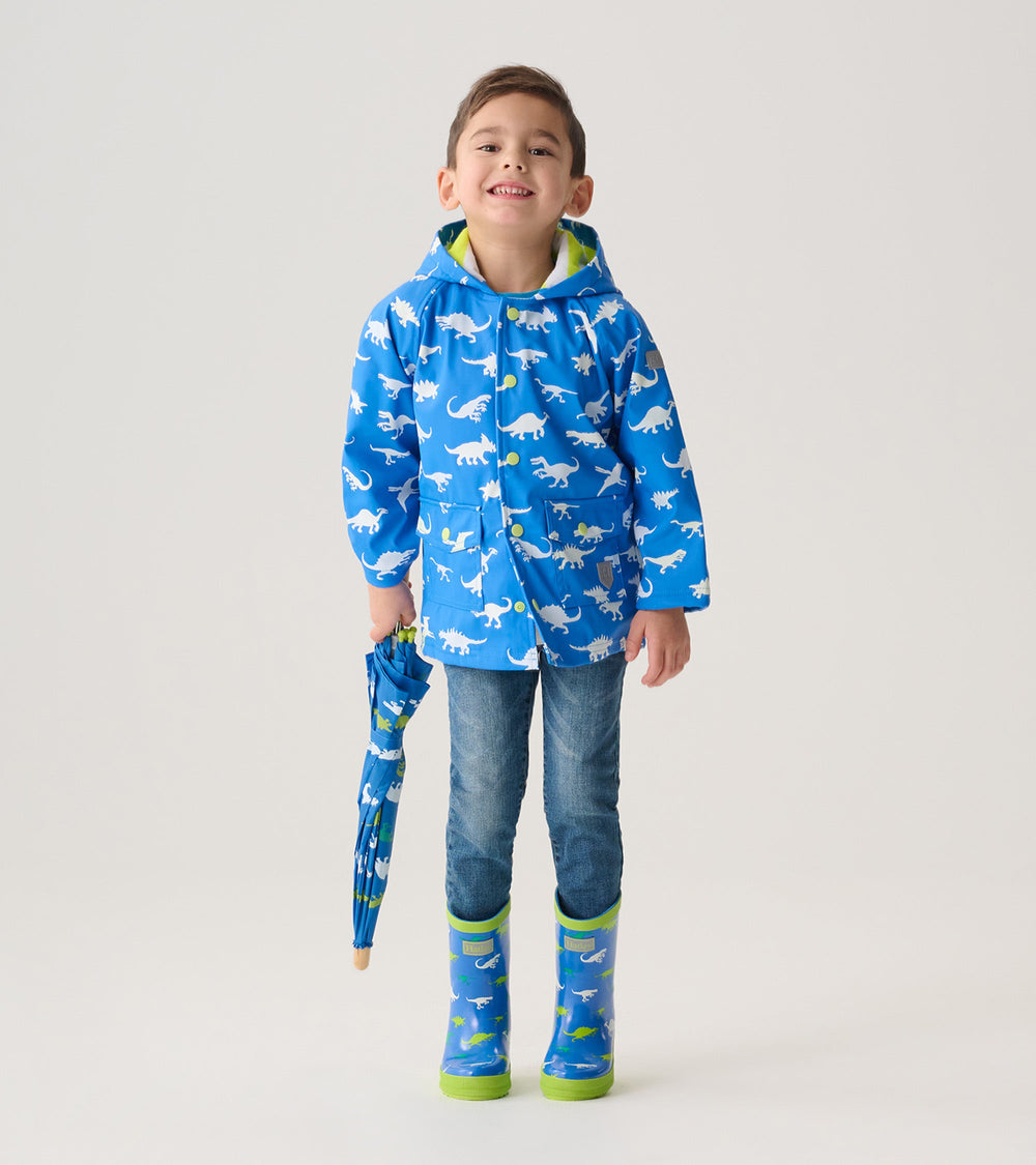 Color Changing Dinosaur Ménagerie Raincoat