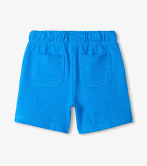Boys French Blue Relaxed Shorts