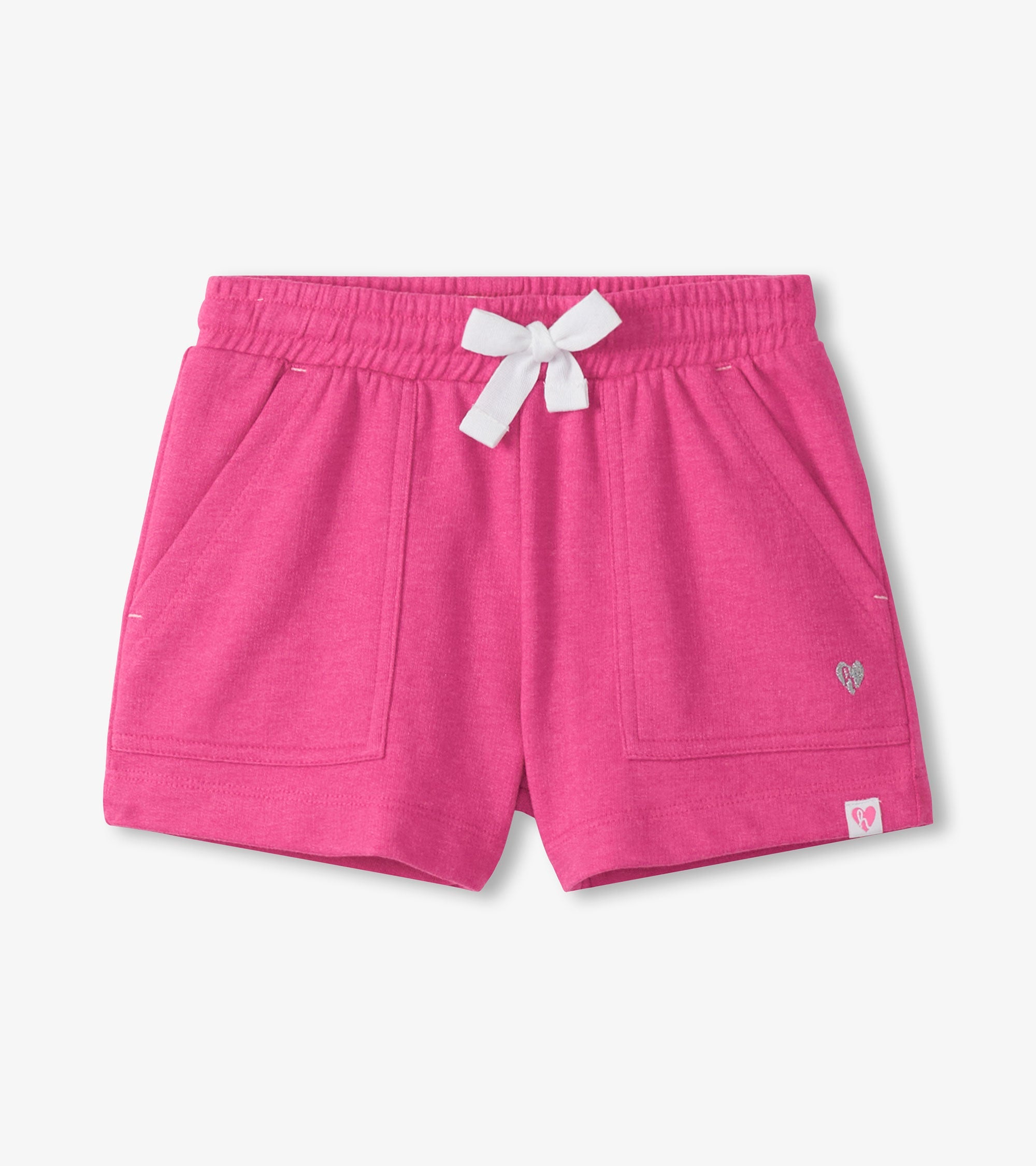 Girls Raspberry Rose Easy Basic Shorts