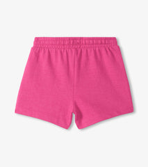 Girls Raspberry Rose Easy Basic Shorts