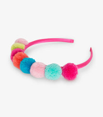 Pom Pom Crown Headband