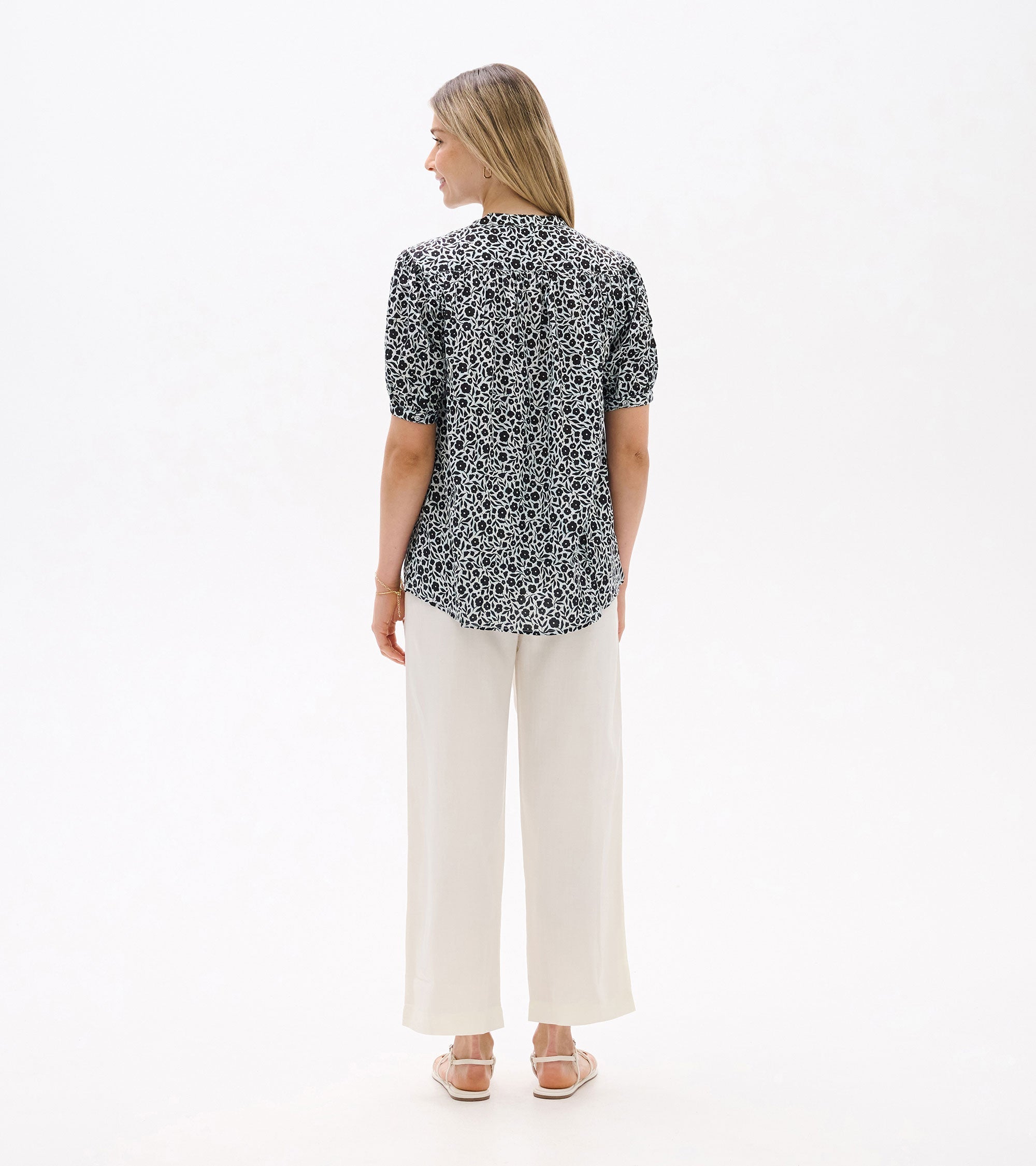 Ivy Blouse - Mini Fresh Flowers