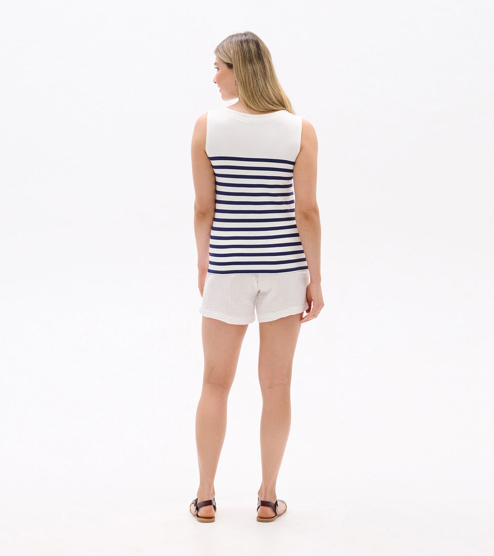 Everyday Tank - Maritime Stripes