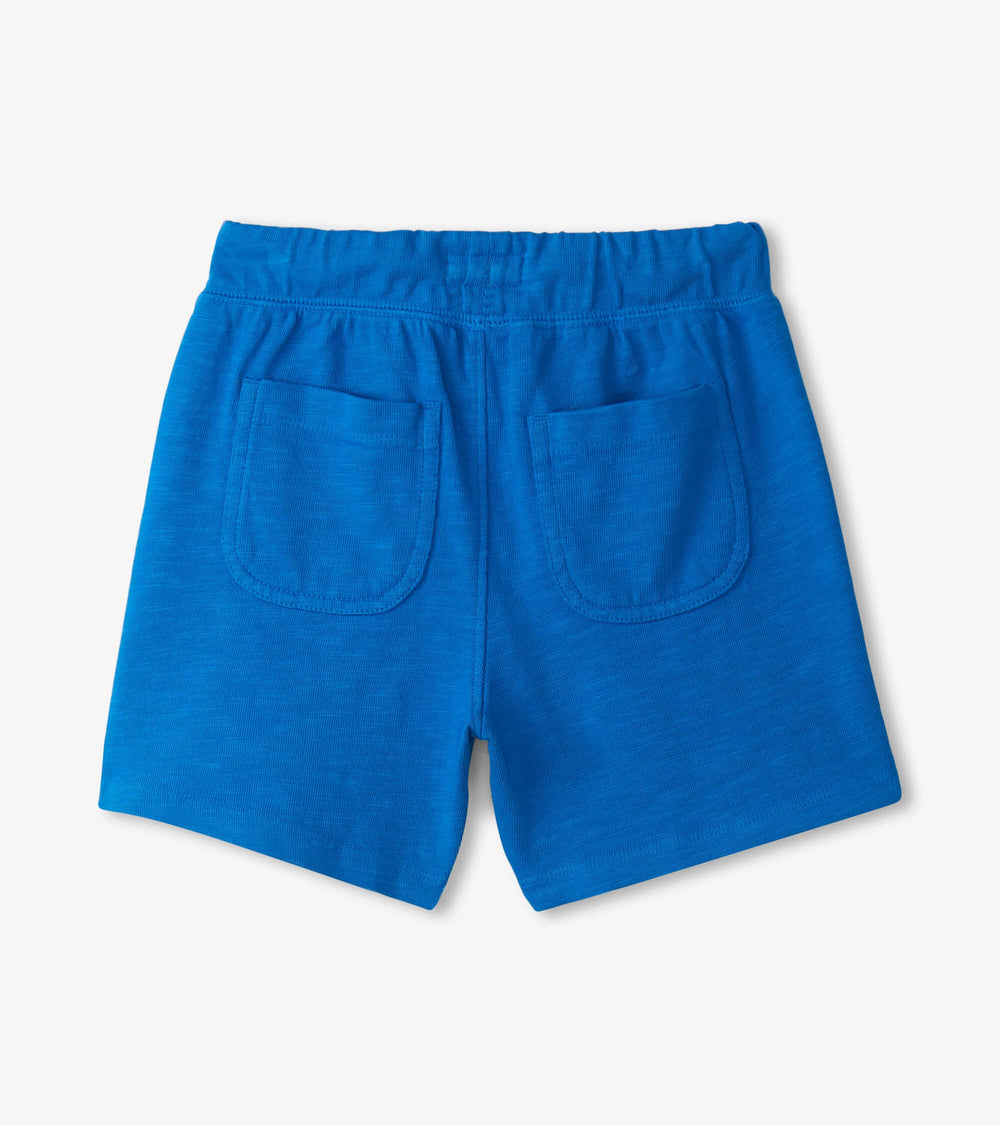 Boys Deep Blue Sky Relaxed Shorts