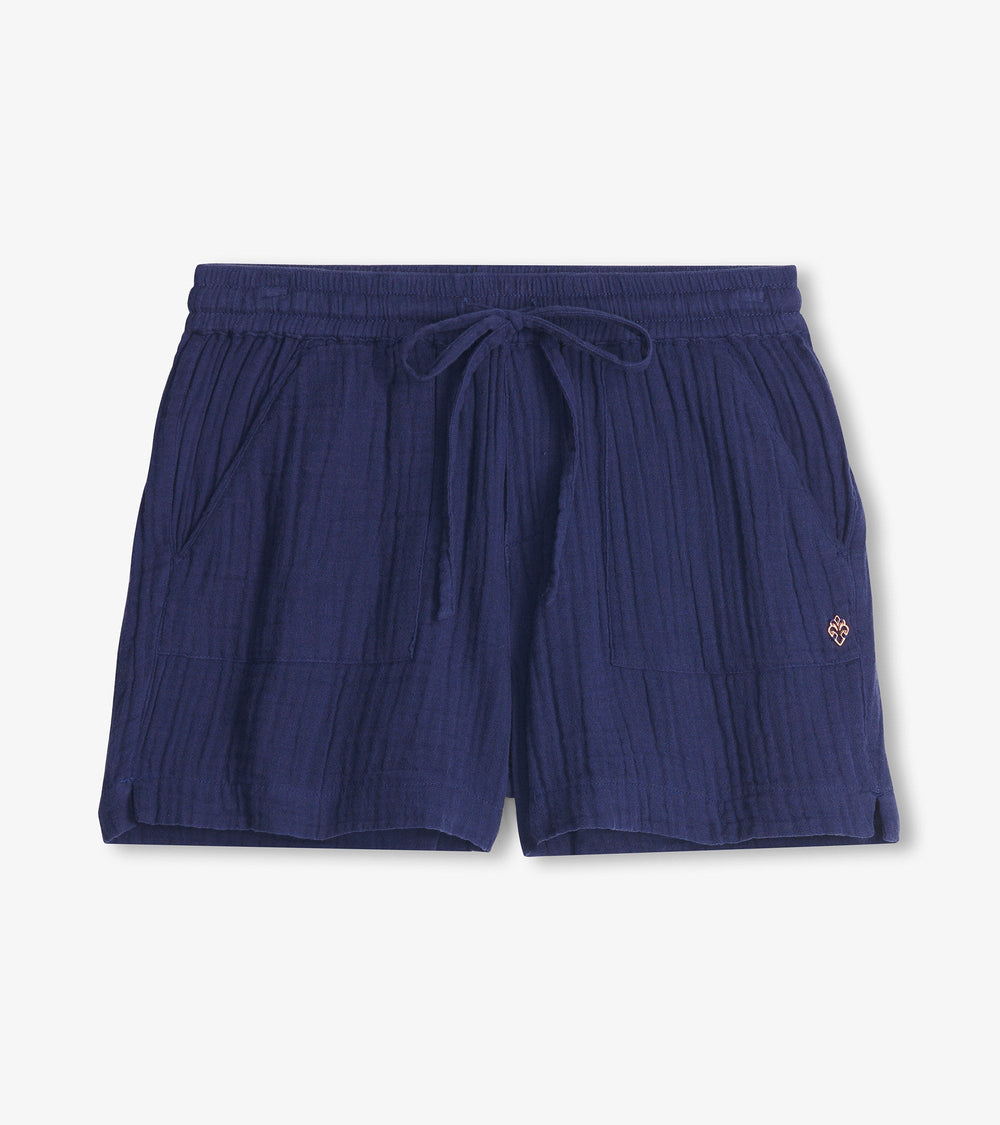 Everywhere Shorts - Navy Gauze