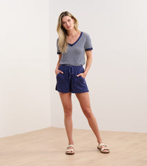 Everywhere Shorts - Navy Gauze
