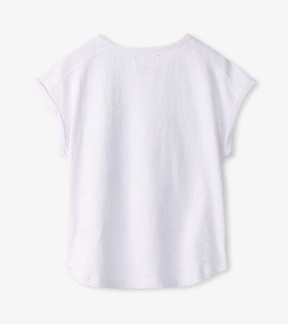 Girls Painted Butterfly Relaxed T-Shirt