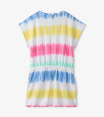 Girls Sunset Tie Dye Pull-On Dress
