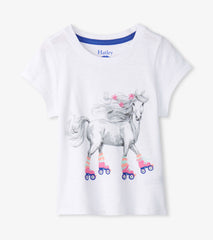 Girls Roller Skates Graphic Tee