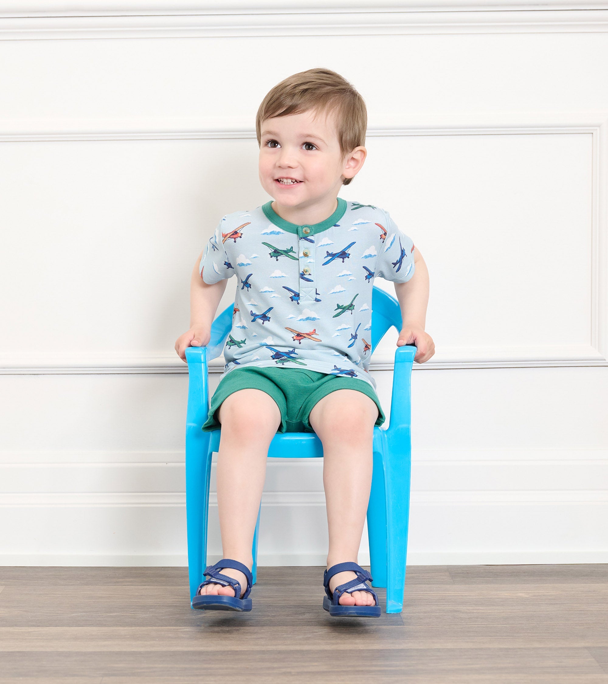 Baby & Toddler Boys Airplanes Henley