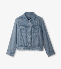 Tencel Jacket - Blue Acid Wash