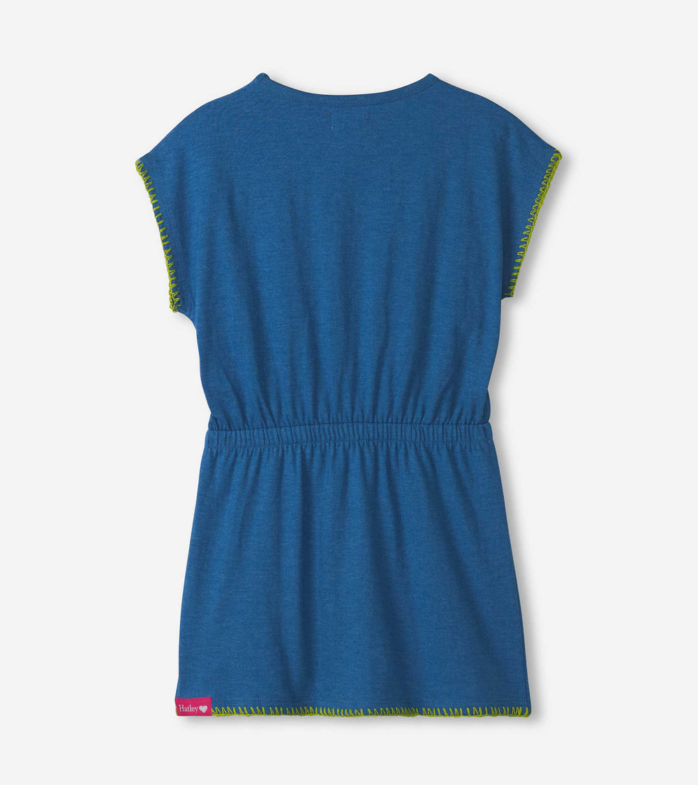 Girls Lemon Relaxed Dress