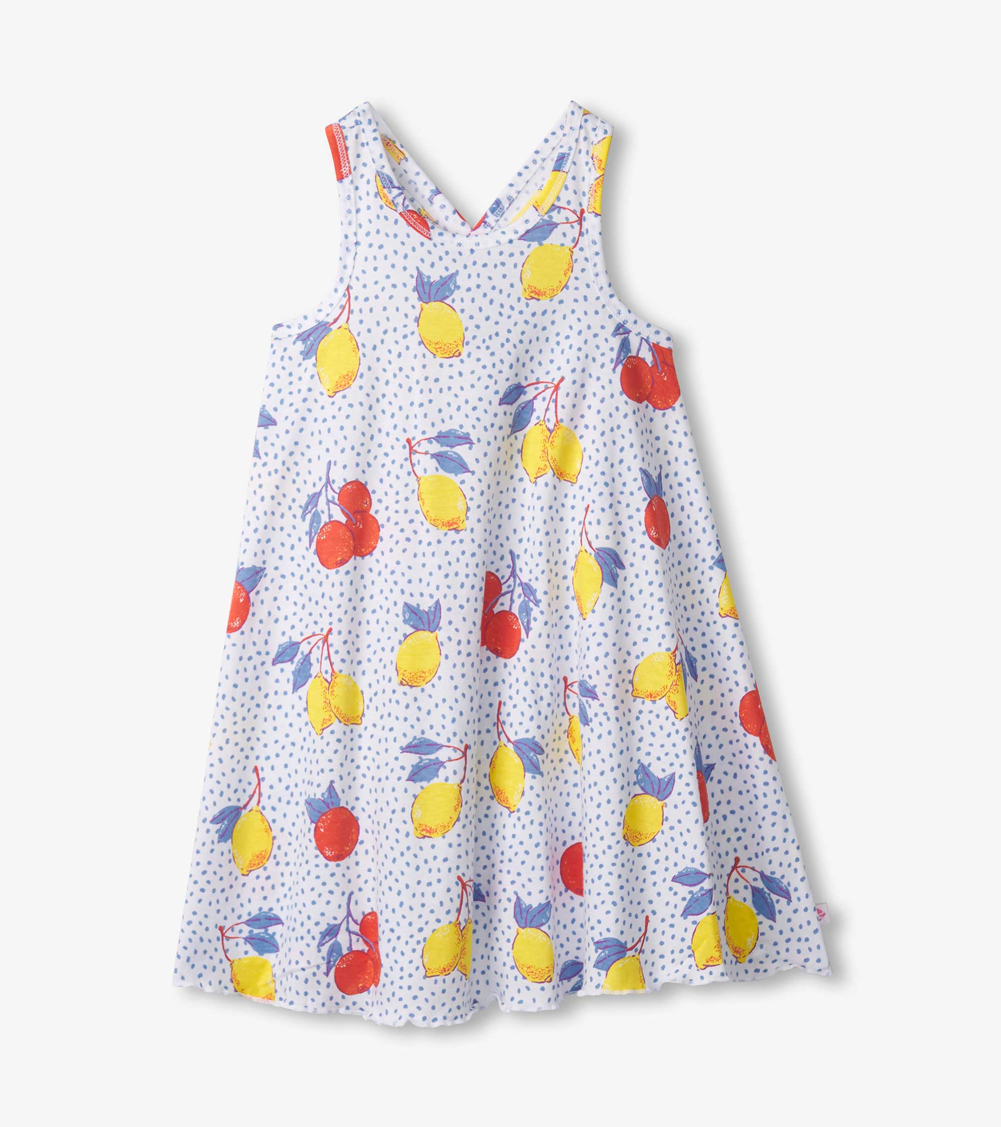 Girls Fresh Citrus Trapeze Dress