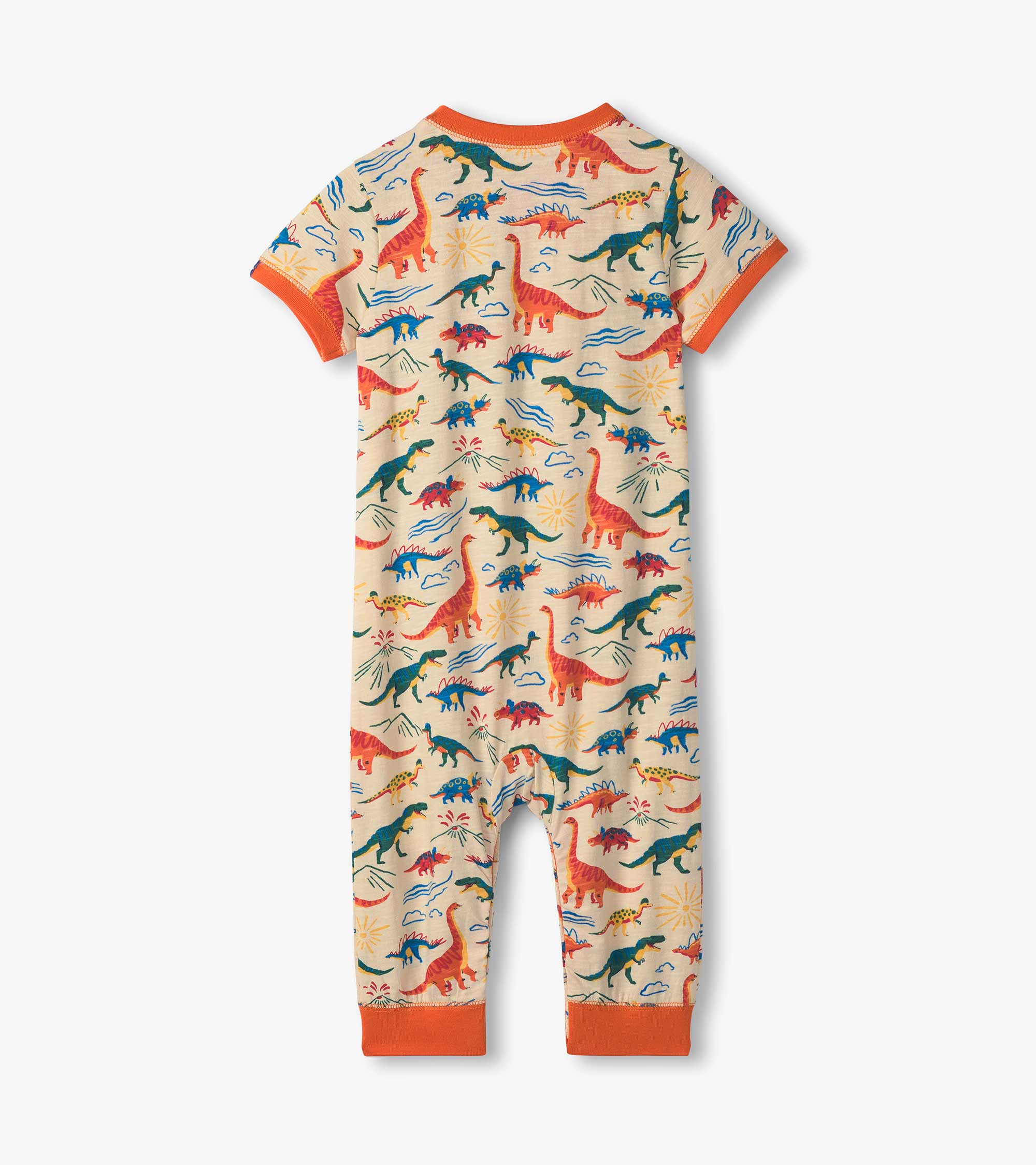 Baby & Toddler Boys Happy Dino Jersey Romper