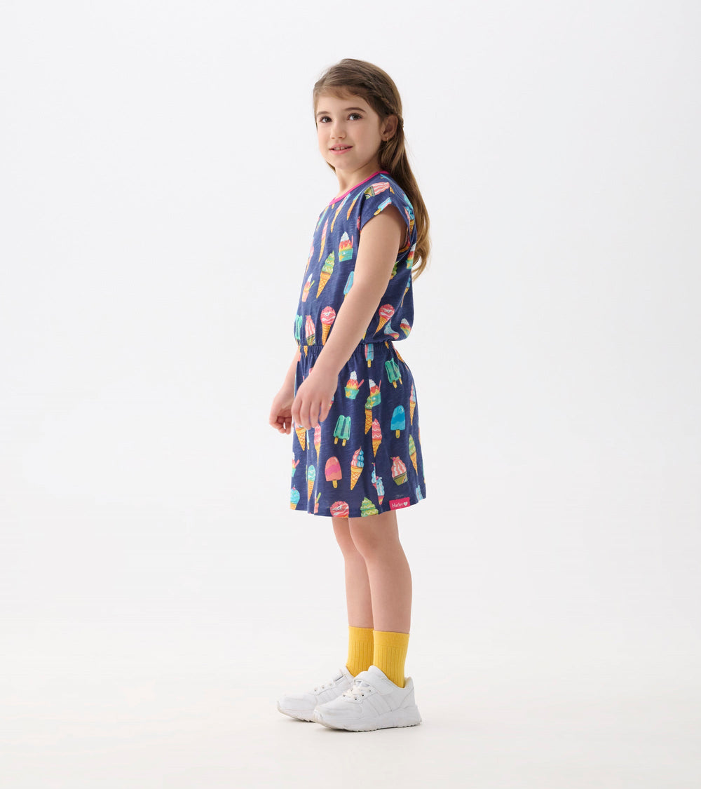 Girls Ice Cream Treats Relaxed Dress