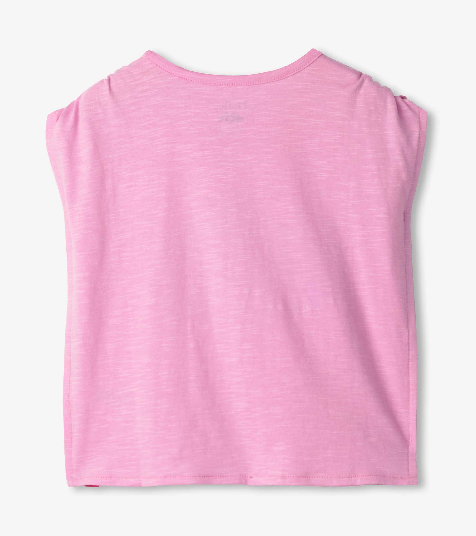 Girls Lilac Shell Cinched Shoulder Top