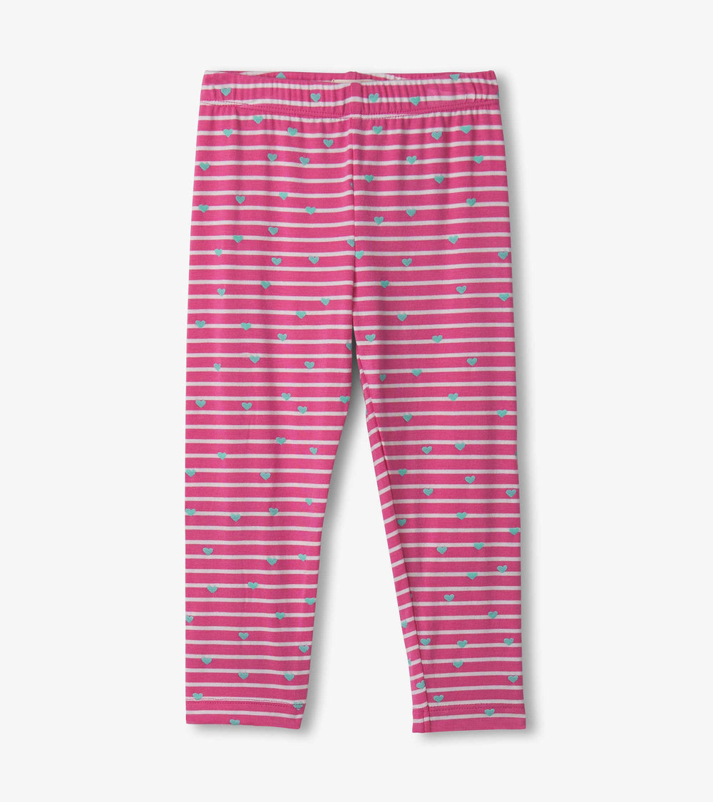 Baby & Toddler Girls Little Hearts Stretch Leggings