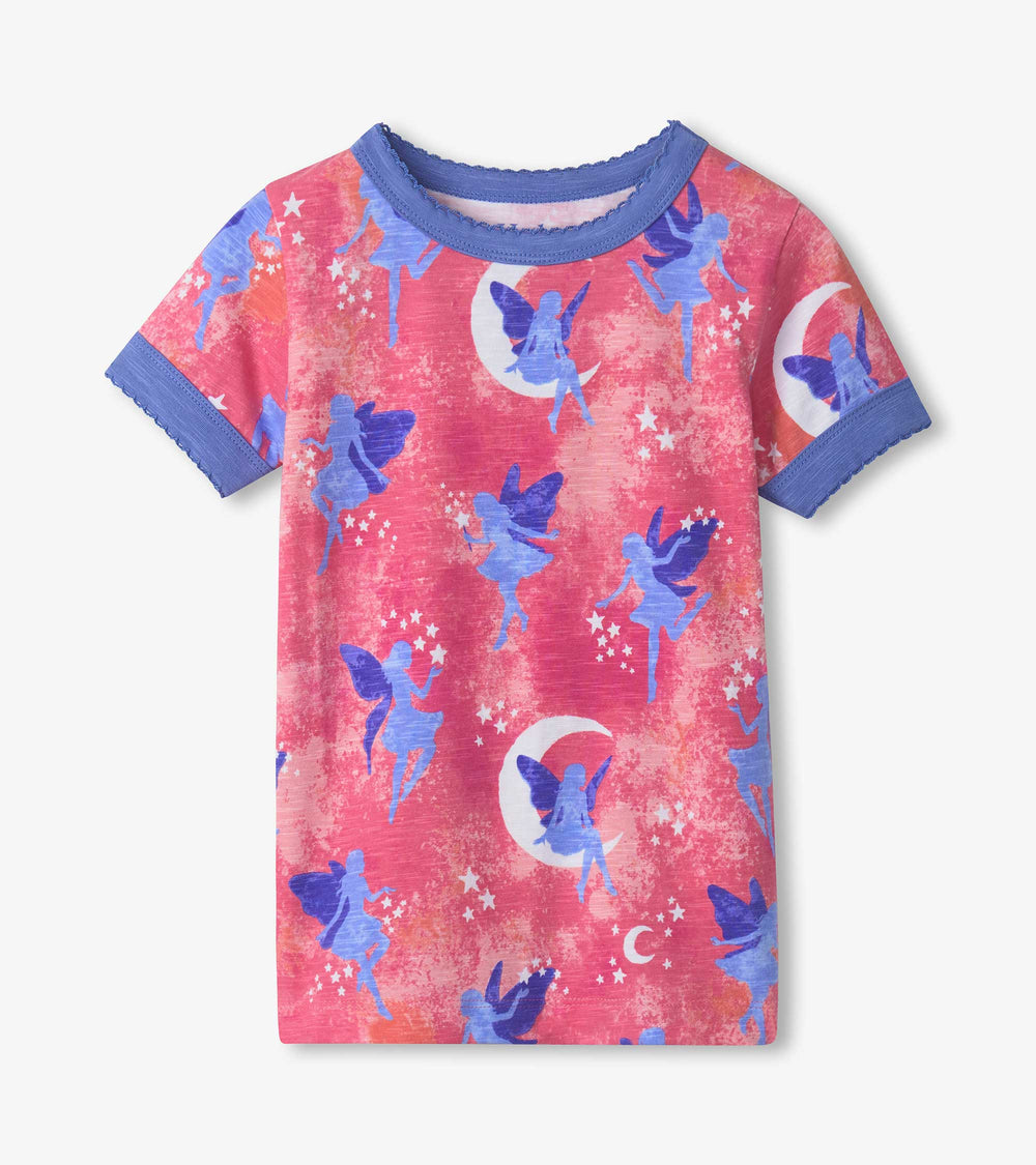 Girls Night Fairies Short Pajama Set