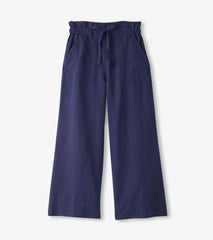 Tie Front Pants - Patriot Blue