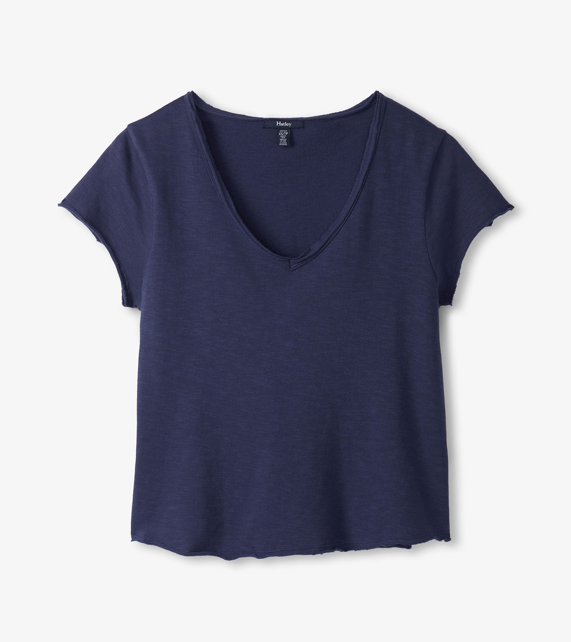 Sadie V-Neck Tee - Patriot Blue
