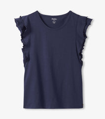 Layered Sleeve Tank - Patriot Blue