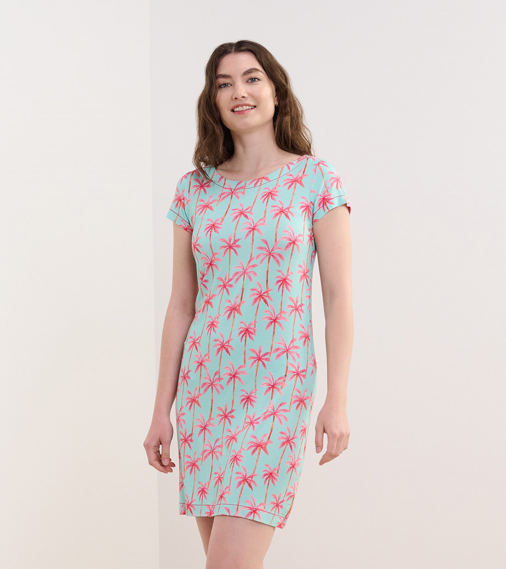 Nellie Dress - Painted Palms