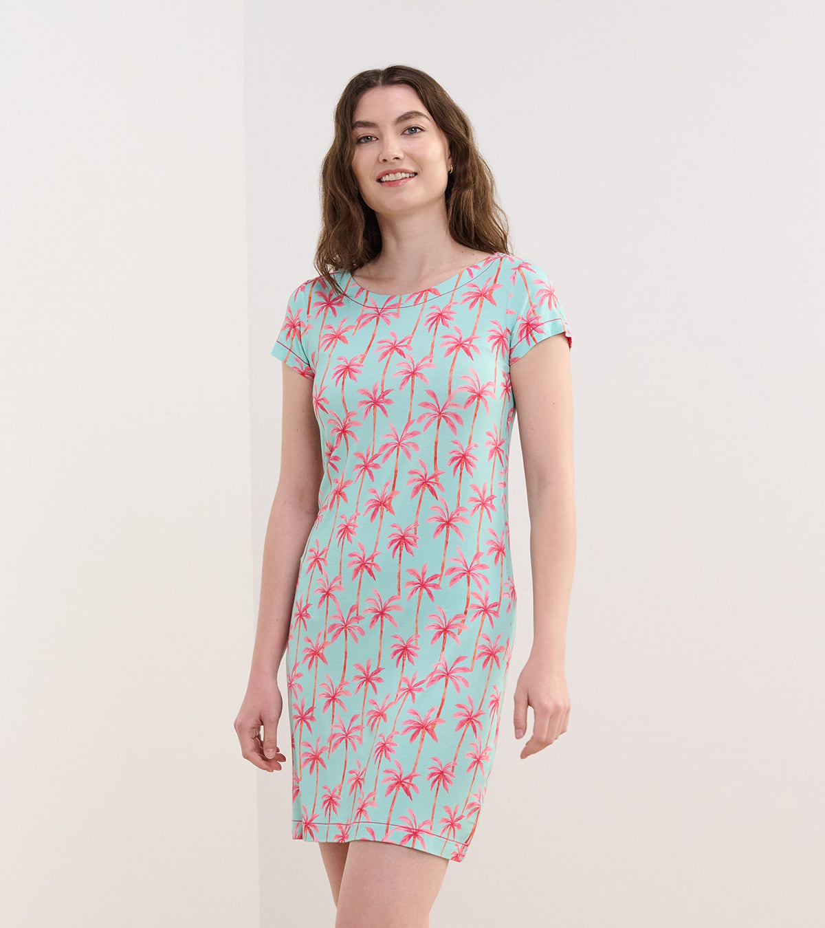 Nellie Dress - Painted Palms