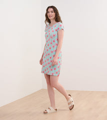 Nellie Dress - Painted Palms