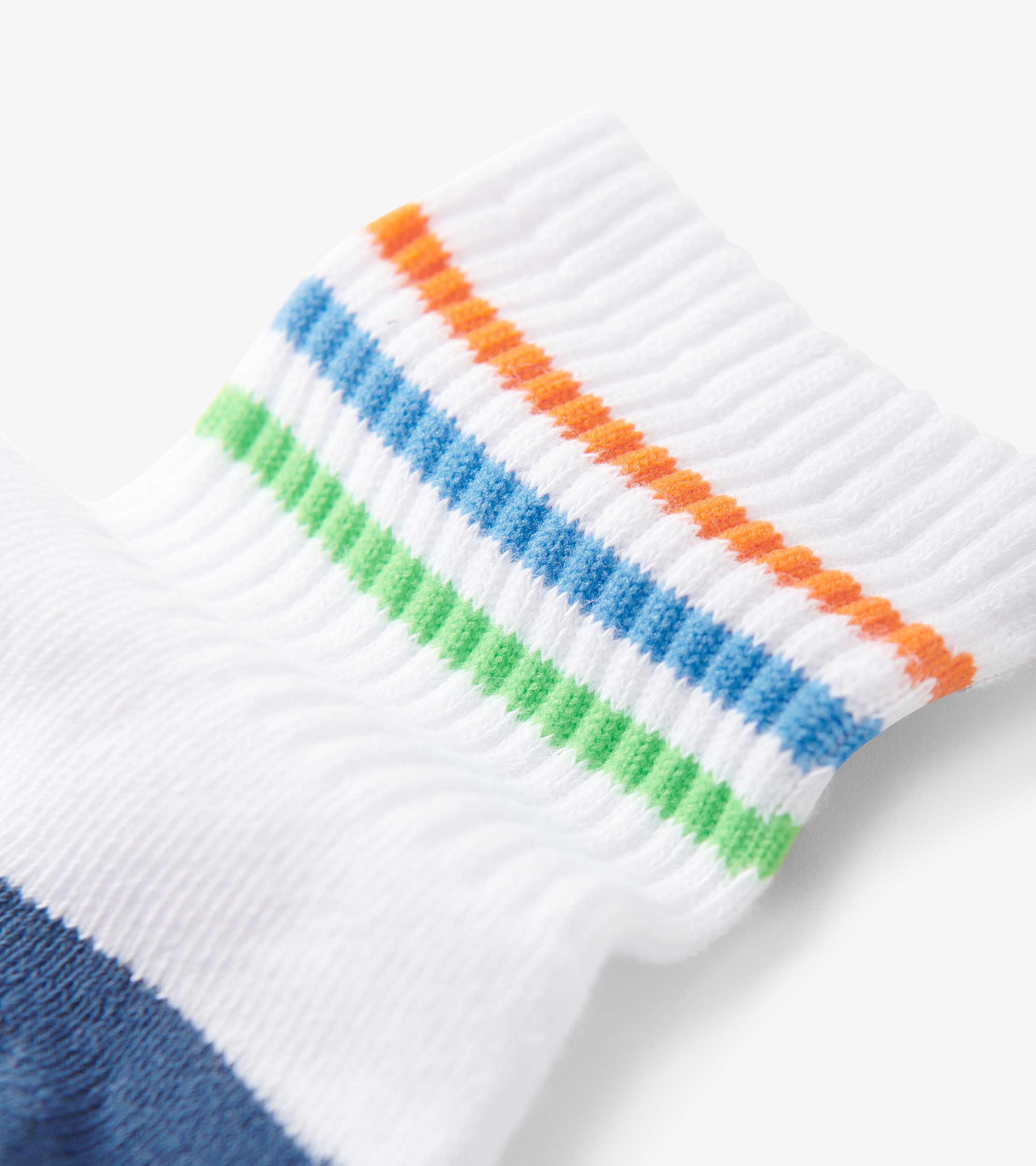 Boys Spring Stripes Crew Socks
