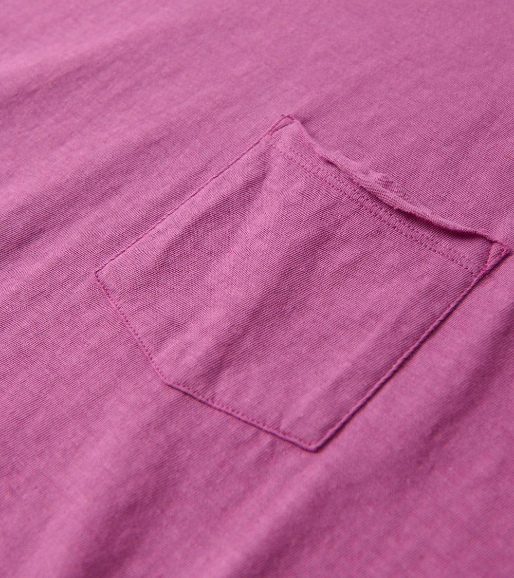 Slouchy Pocket Tee - Orchid