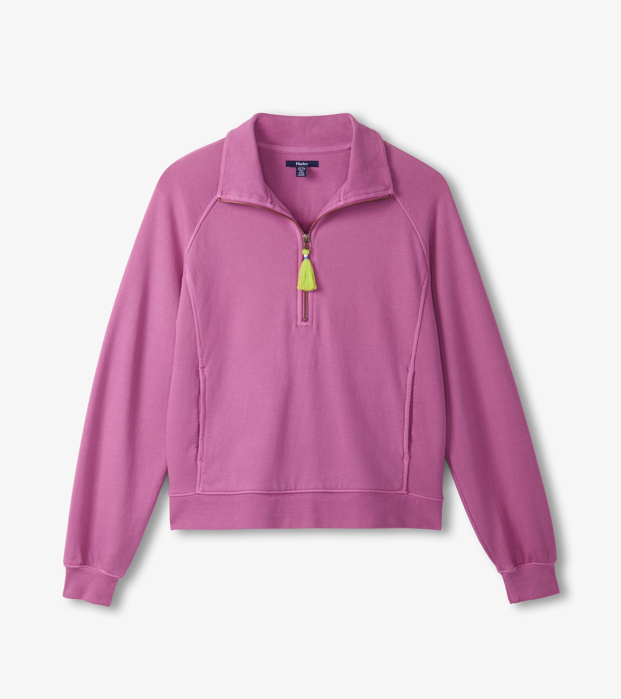 Mock Neck Pullover - Orchid