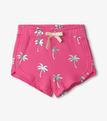 Girls Palm Trees Pull On Shorts