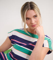 Capri Dress - Spring Sea Stripes