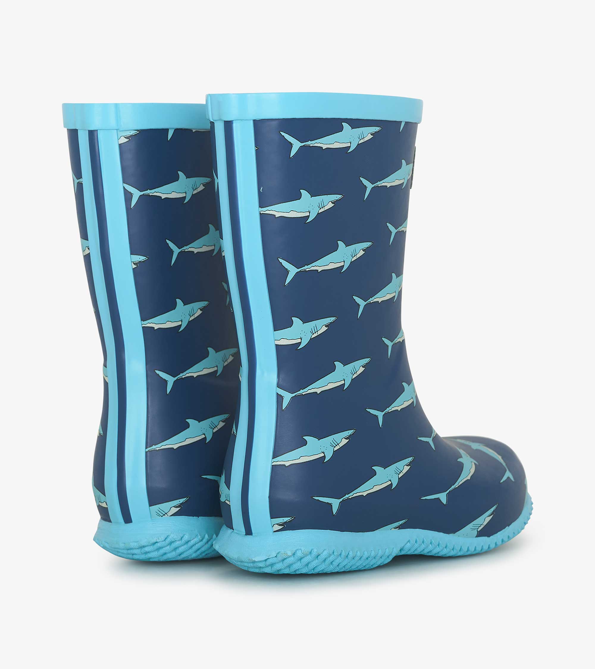 Boys Shark Tank Packable Rain Boots