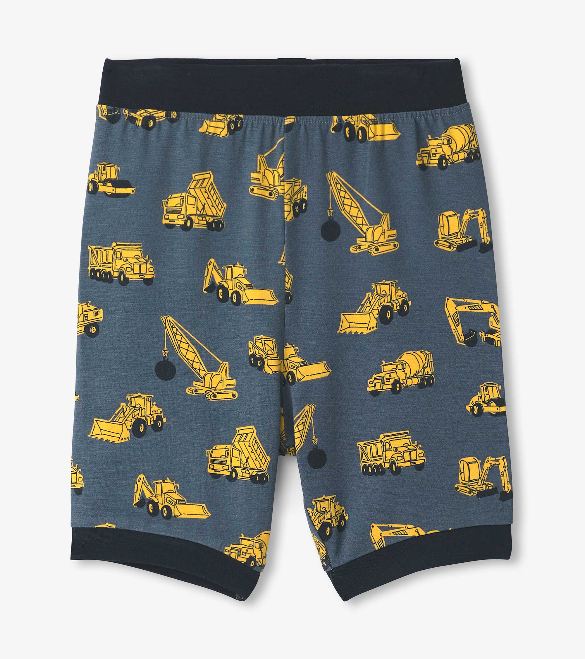 Boys Under Construction Short Pajama Set