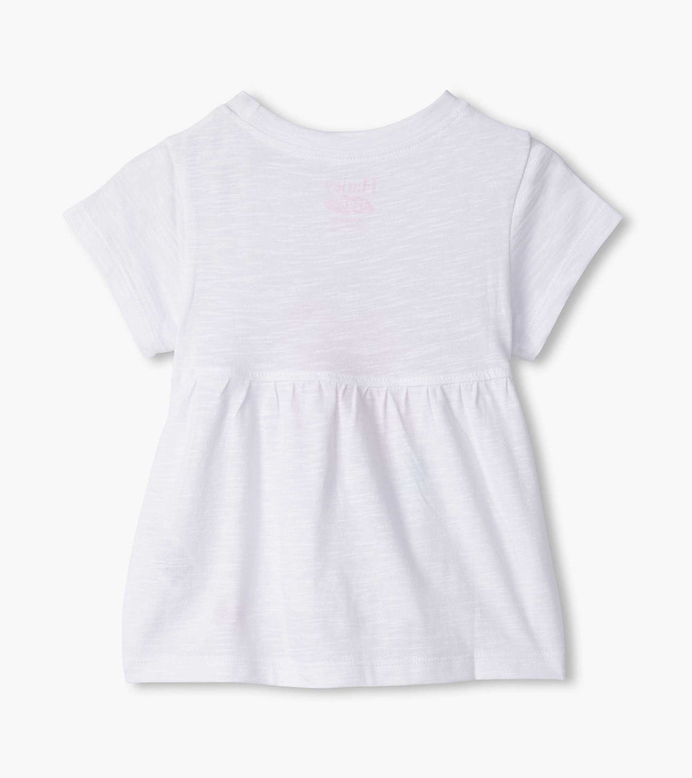 Baby & Toddler Girls Glowing Hearts Graphic Tee