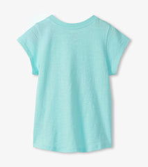 Girls Tropical Fish Tie Front T-Shirt
