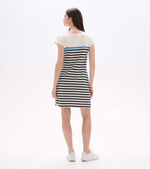 Capri Dress - Black Stripes