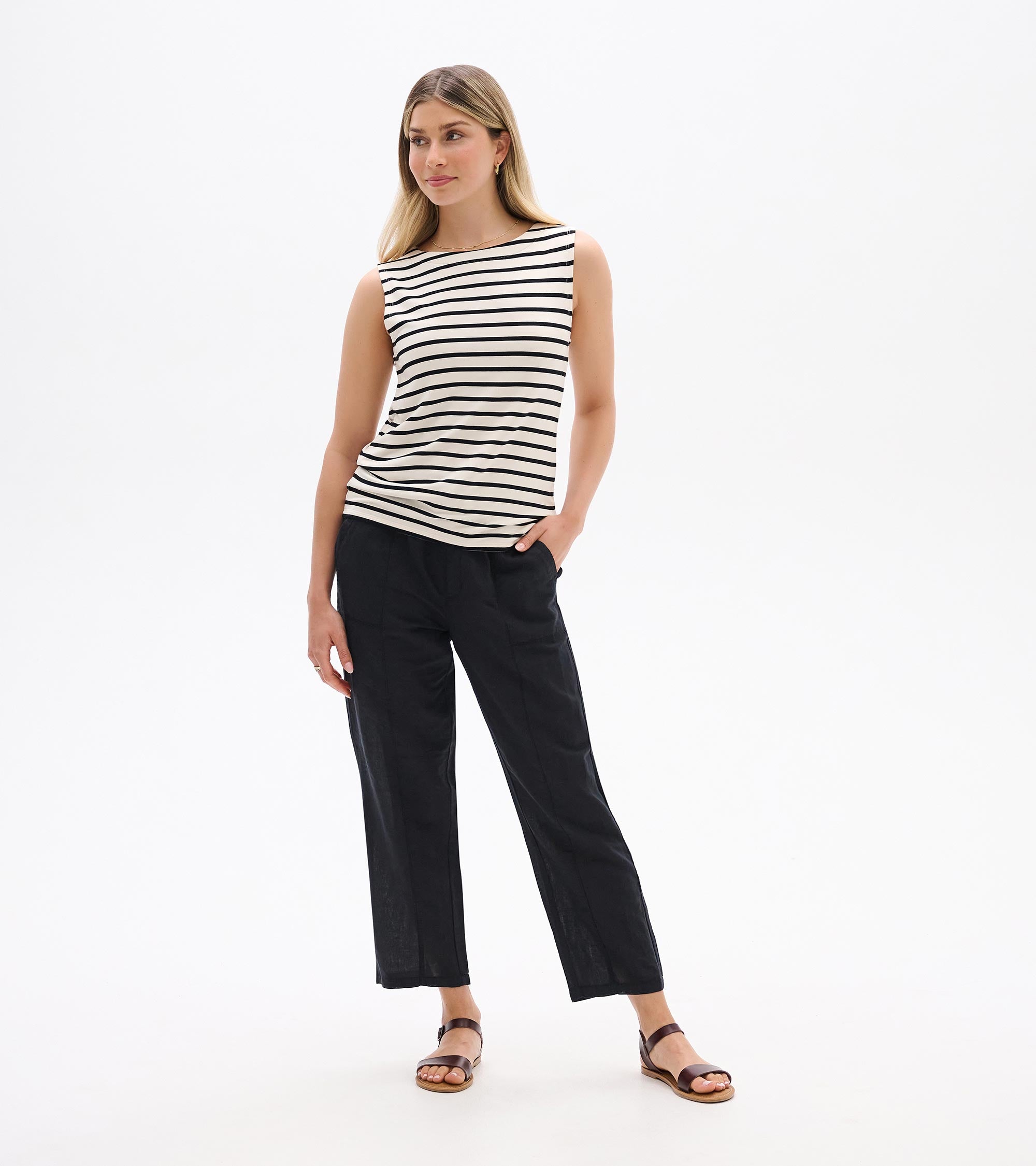 Everyday Tank - Black Stripes
