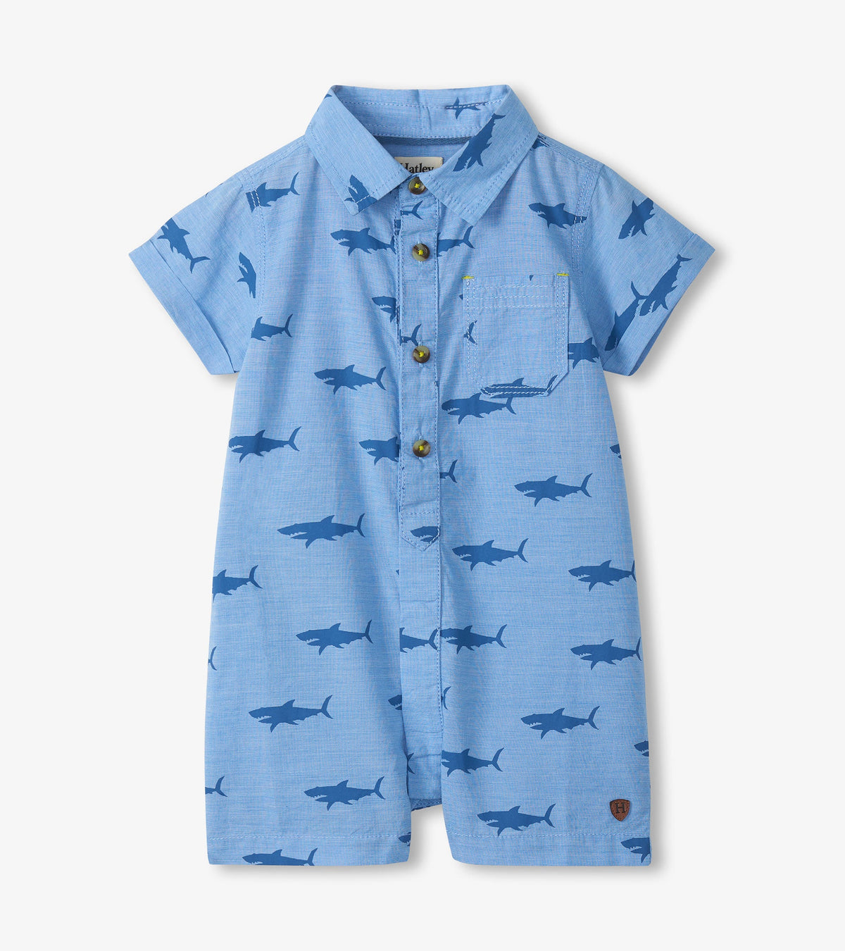 Baby Boys Baby Shark Romper