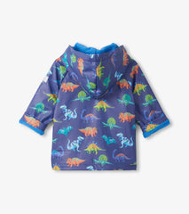 Baby & Toddler Boys Dino Party Button-Up Rain Jacket