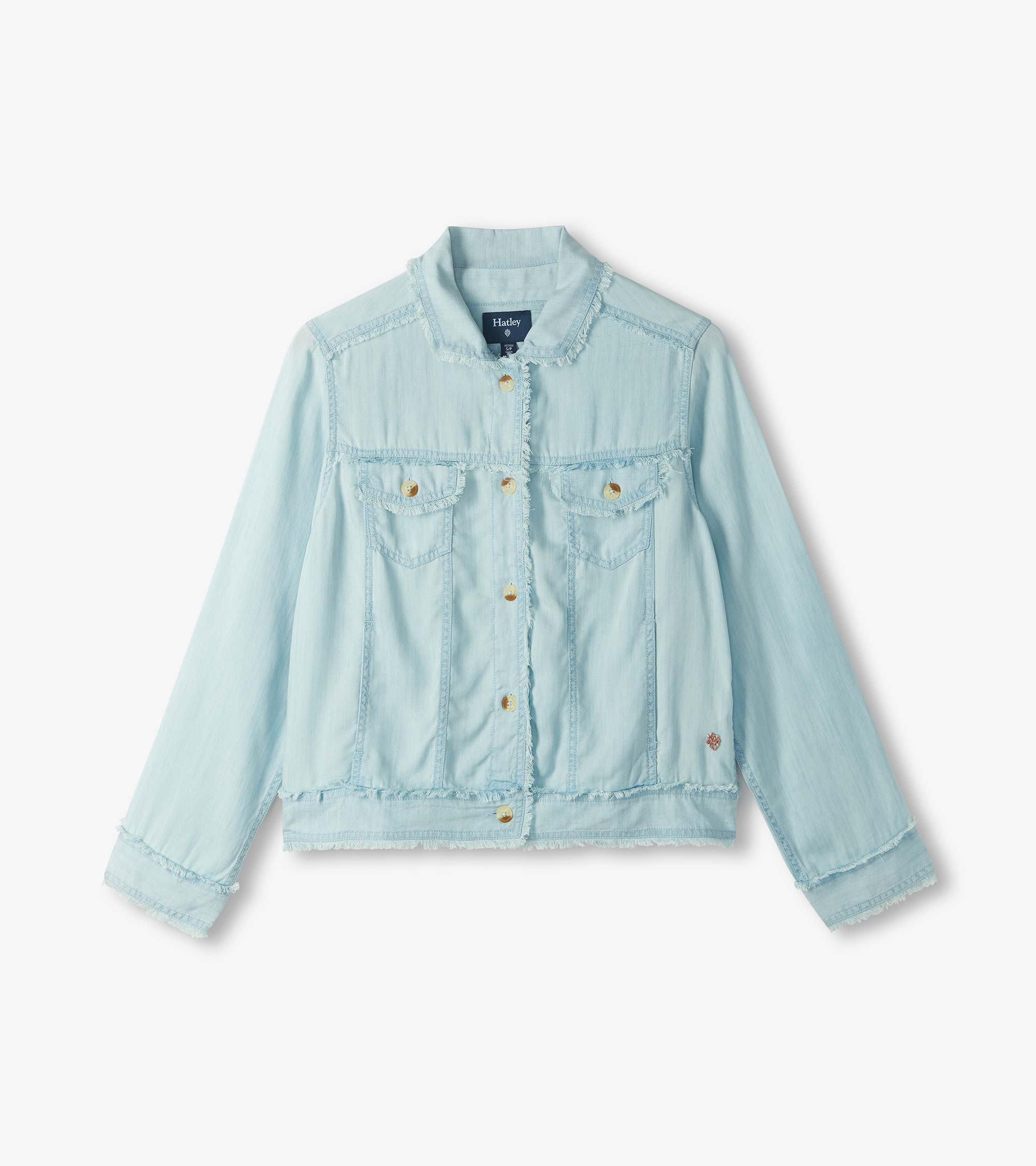 Tencel Jacket - Soft Blue Wash