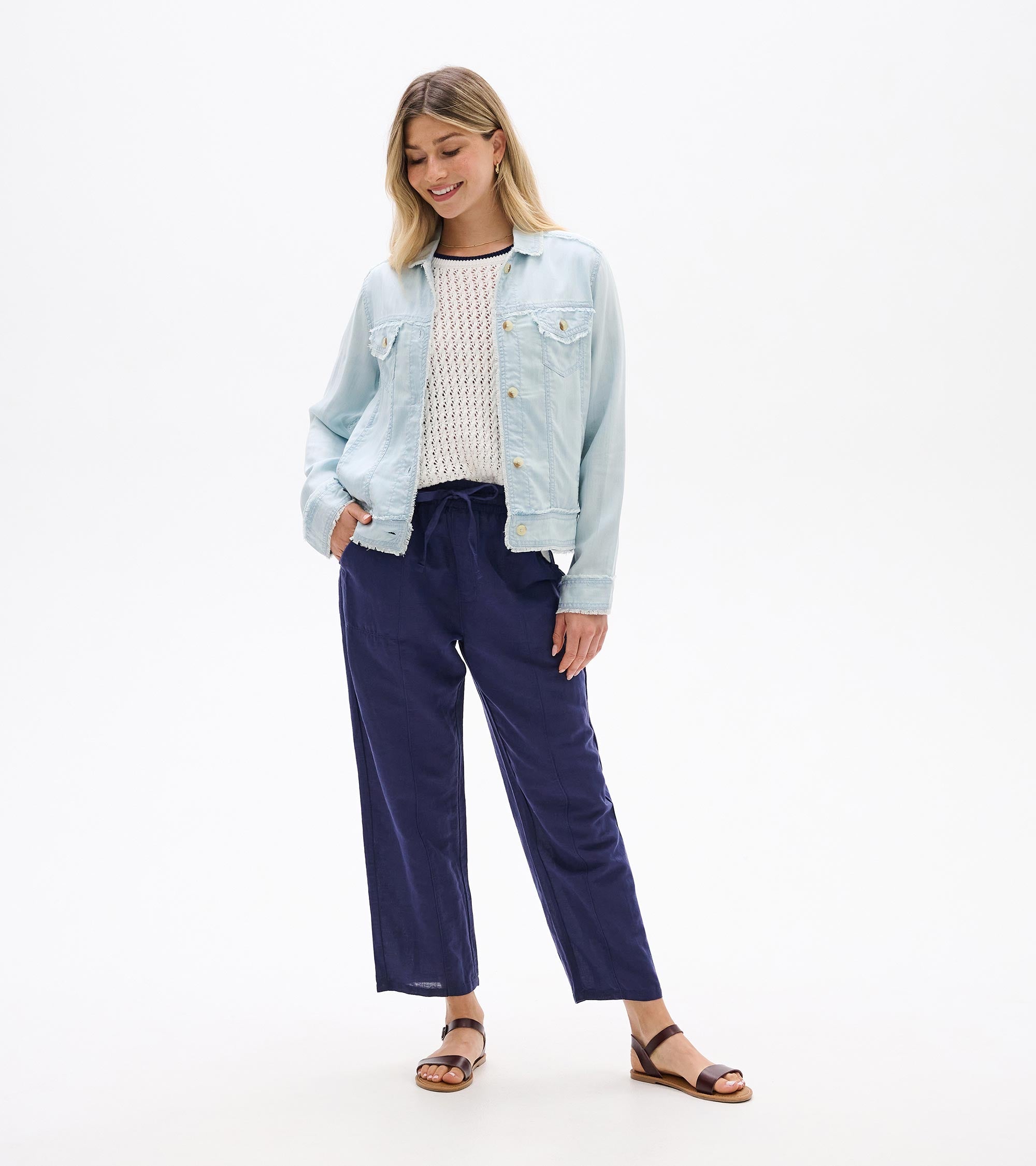 Tencel Jacket - Soft Blue Wash