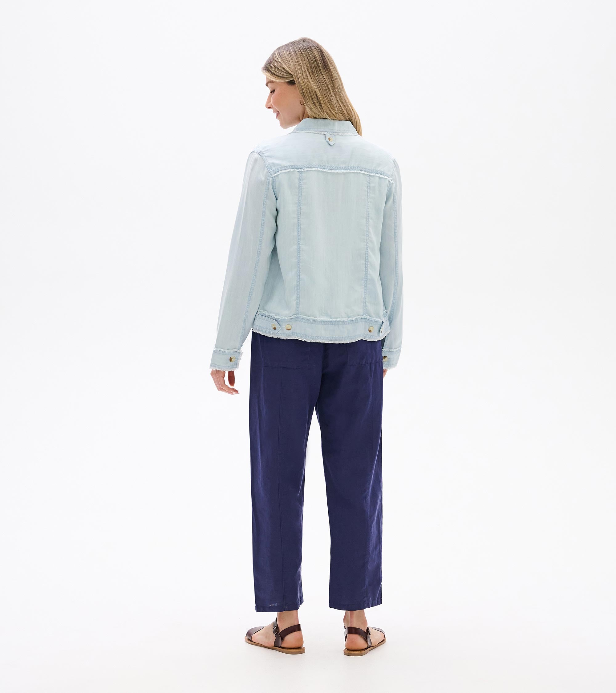 Tencel Jacket - Soft Blue Wash