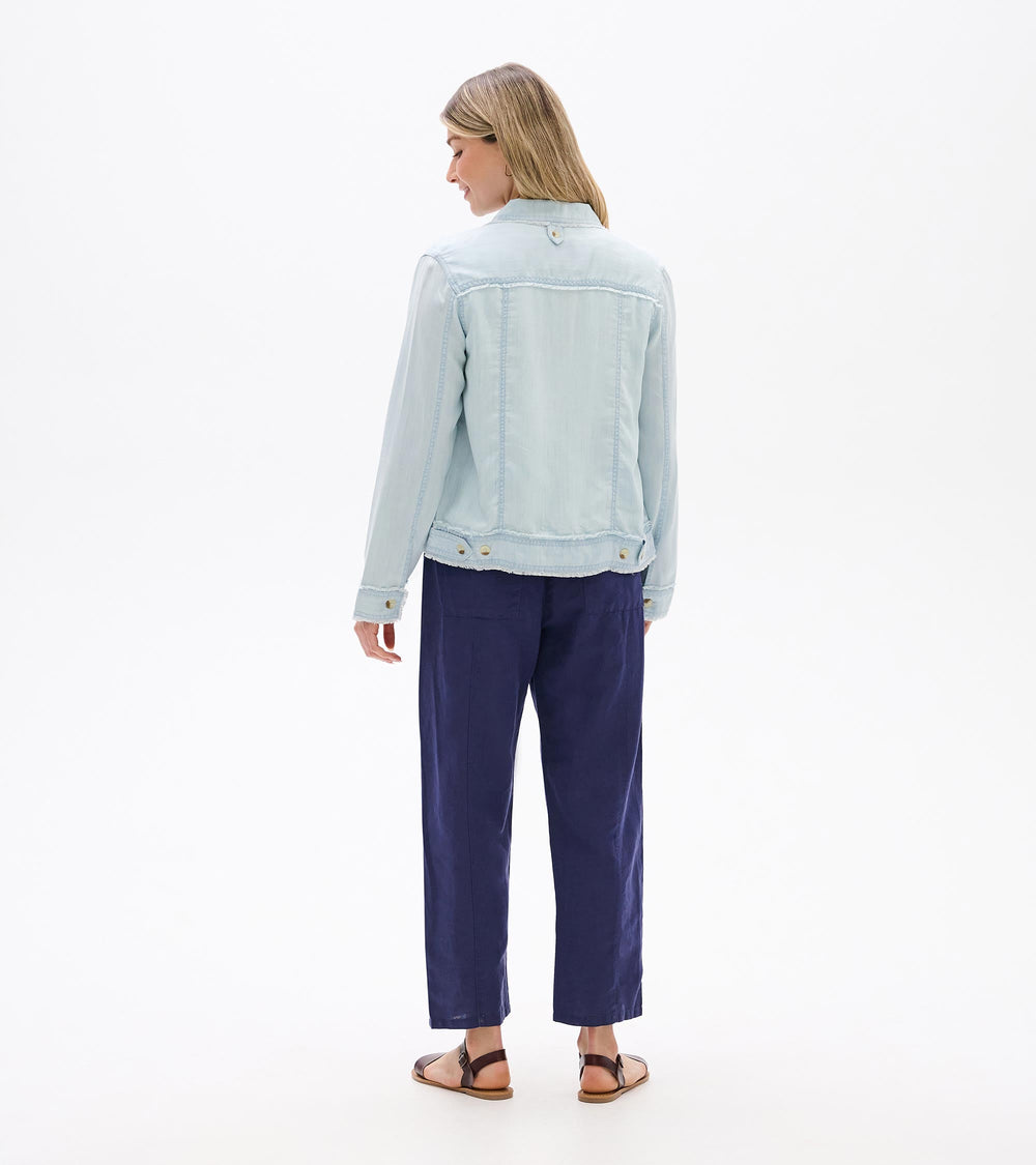 Tencel Jacket - Soft Blue Wash