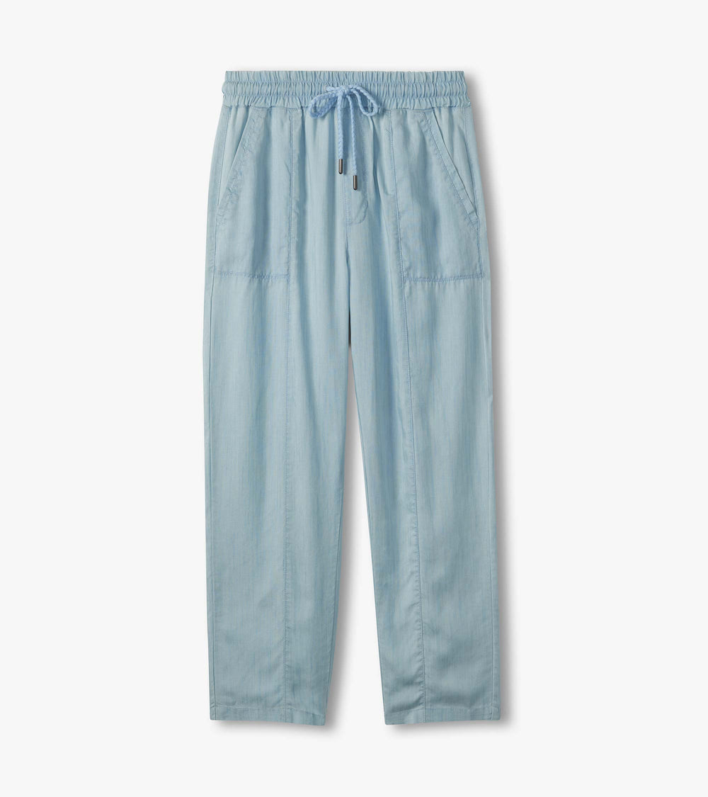 Straight Leg Pant - Soft Blue Wash