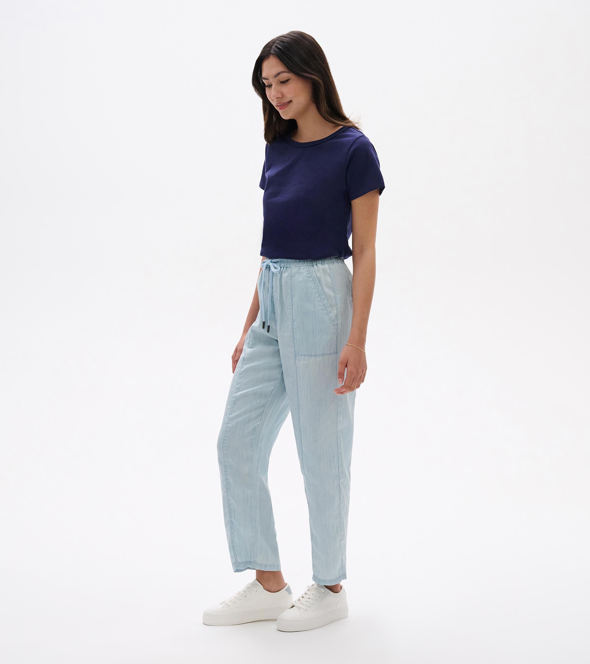 Straight Leg Pant - Soft Blue Wash